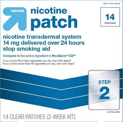 Nicotine Patch Target 14 mg 14 count carton.jpg Nicotine Patch Target 14 mg 14 count carton - Nicotine Patch Target 14 mg 14 count carton